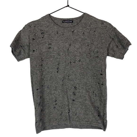 Brandy Melville Sweaters - Brandy Melville destructed babydoll sweater